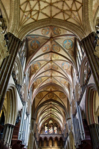 Salisbury Cathedral Ceiling Arches